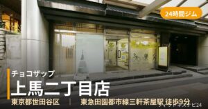 チョコザップ上馬二丁目店の外観